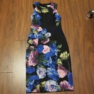 Floral midi dress